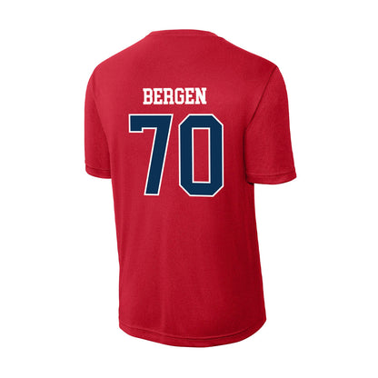 Saginaw Valley - NCAA Football : Liam Bergen - Activewear T-Shirt-1