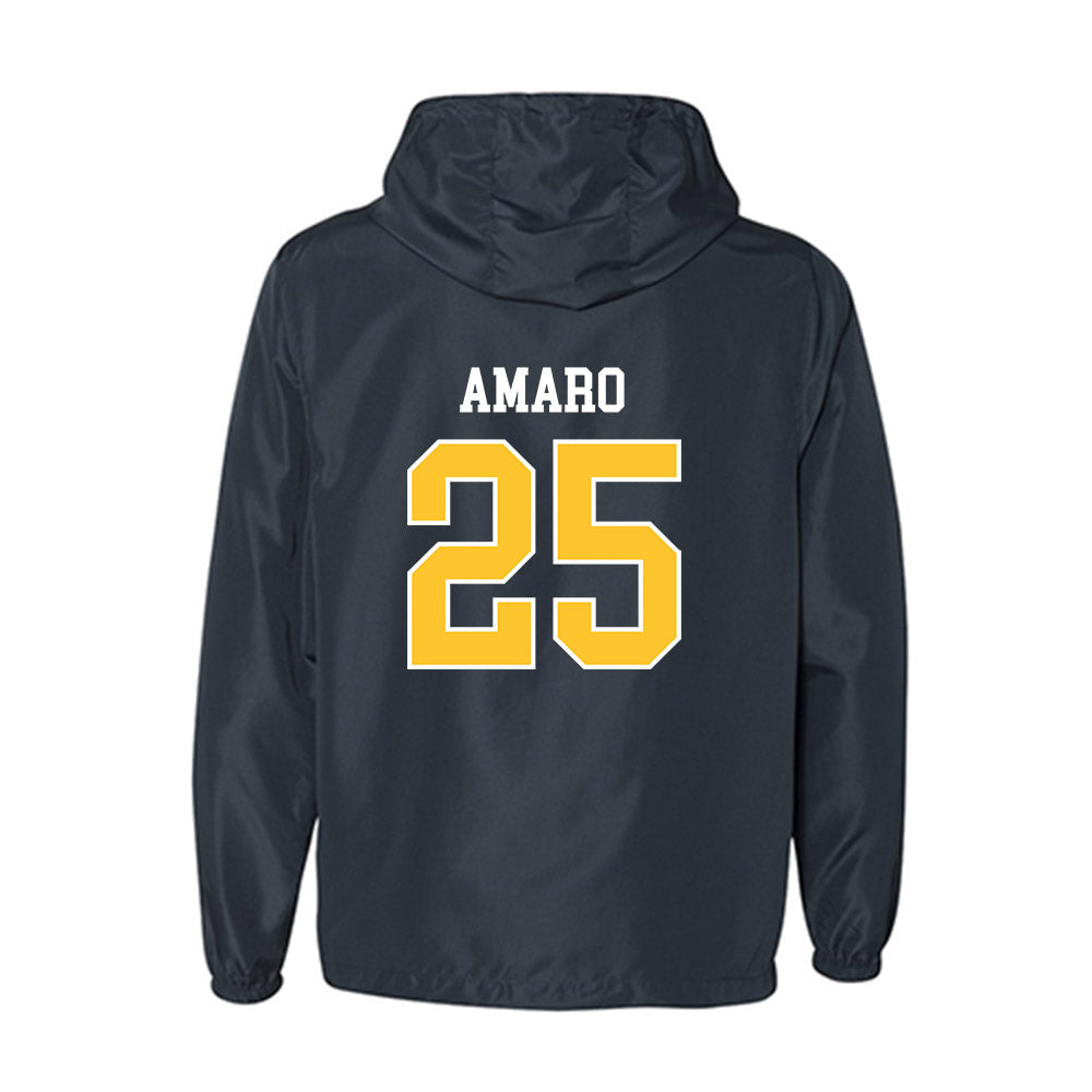 North Carolina A&T - NCAA Baseball : Kristian Amaro - Windbreaker-1