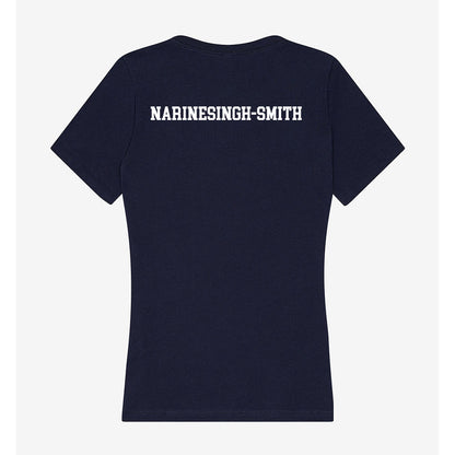 North Carolina A&T - NCAA Men's Golf : Kasim Narinesingh-Smith - Women's V-Neck T-Shirt-1