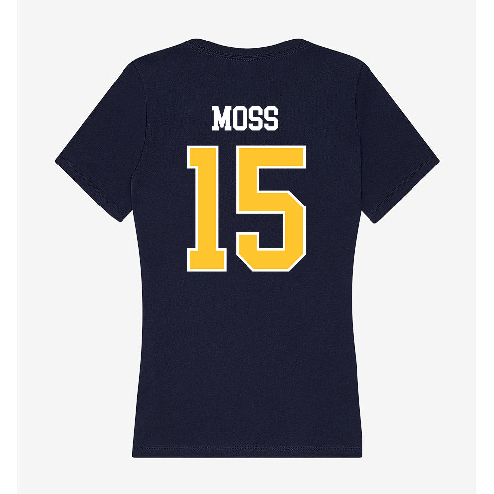 North Carolina A&T - NCAA Softball : Jamari Moss - Women's V-Neck T-Shirt-1