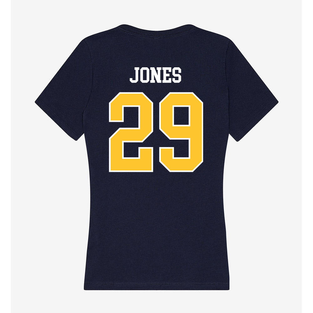 North Carolina A&T - NCAA Football : Peewee Jones - Women's V-Neck T-Shirt-1