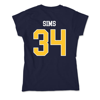 North Carolina A&T - NCAA Softball : Destiny Sims - Soft Style Women’s T-Shirt-1