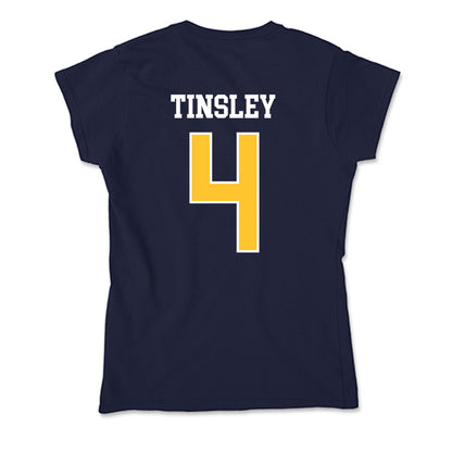 North Carolina A&T - NCAA Baseball : Andrew Tinsley - Soft Style Women’s T-Shirt-1