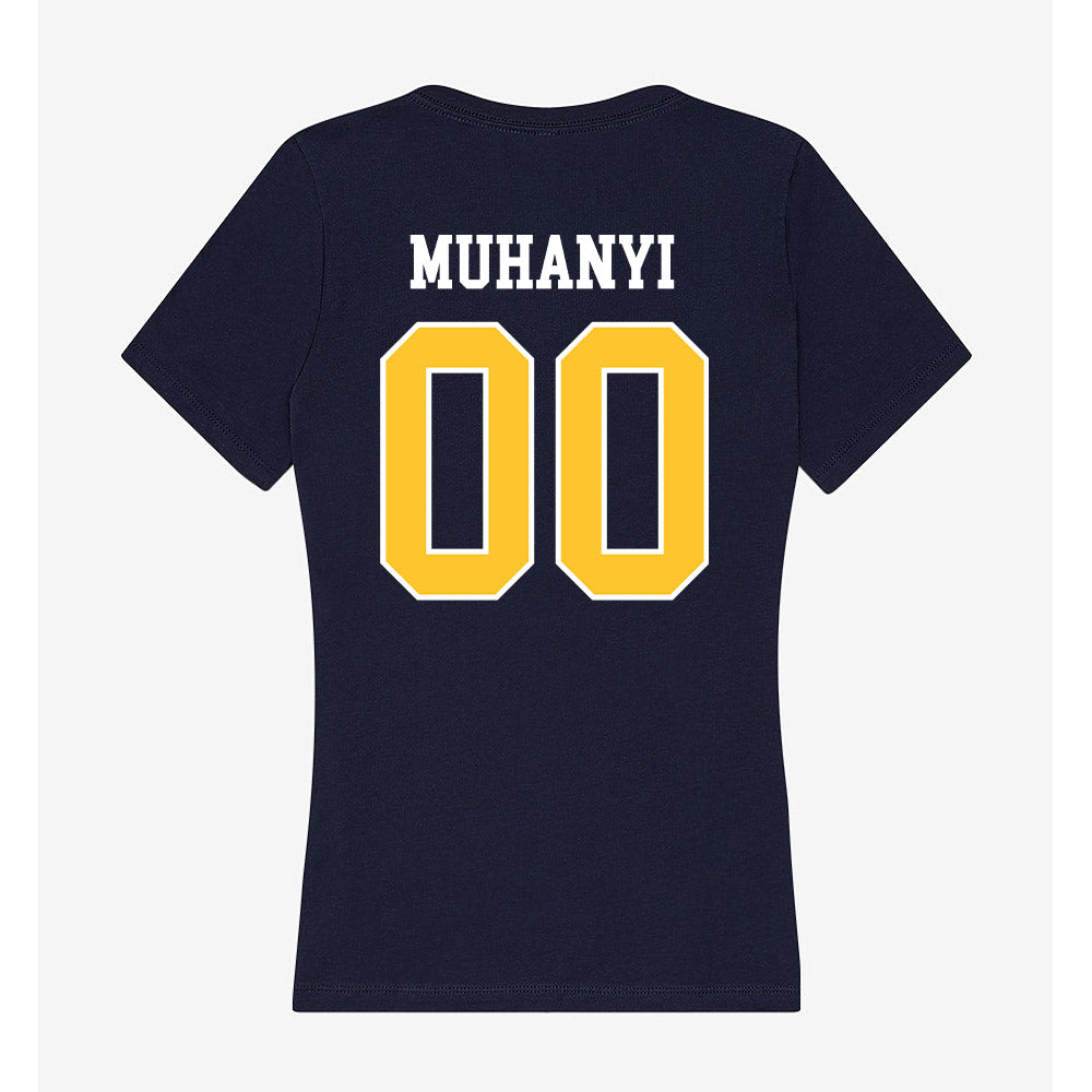 North Carolina A&T - NCAA Football : Jordan Muhanyi - Women's V-Neck T-Shirt-1