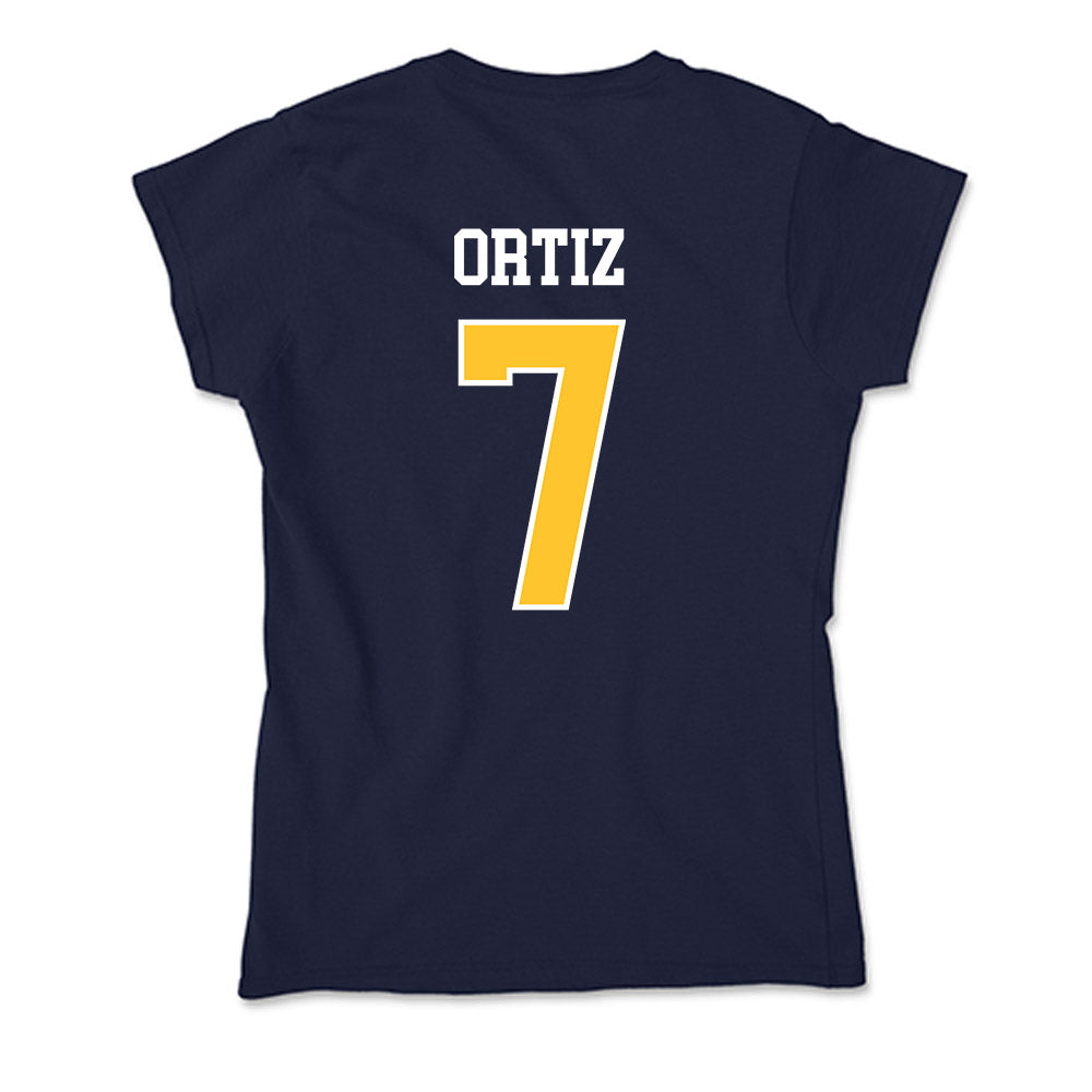 North Carolina A&T - NCAA Baseball : Angel Ortiz - Soft Style Women’s T-Shirt-1