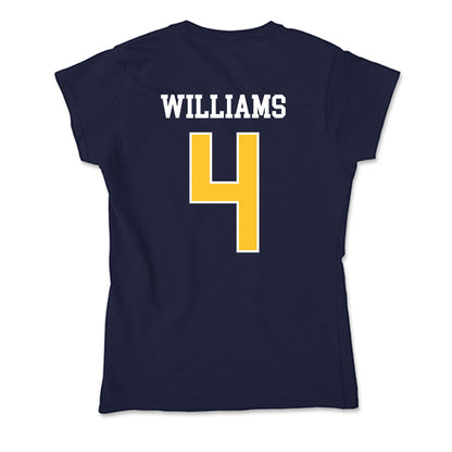 North Carolina A&T - NCAA Softball : Katriel Williams - Soft Style Women’s T-Shirt-1