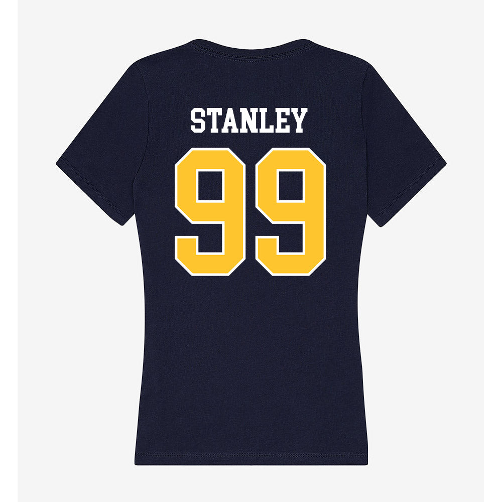 North Carolina A&T - NCAA Football : Cadricus Stanley - Women's V-Neck T-Shirt-1