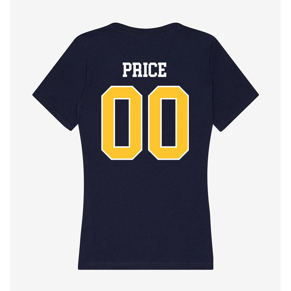 North Carolina A&T - NCAA Football : Chris Price - Women's V-Neck T-Shirt-1