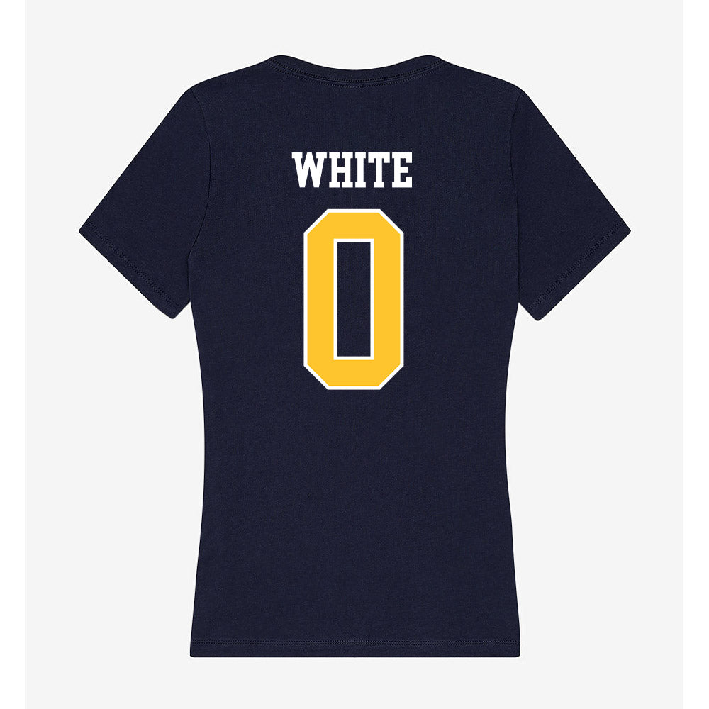 North Carolina A&T - NCAA Football : Kevin White - Women's V-Neck T-Shirt-1