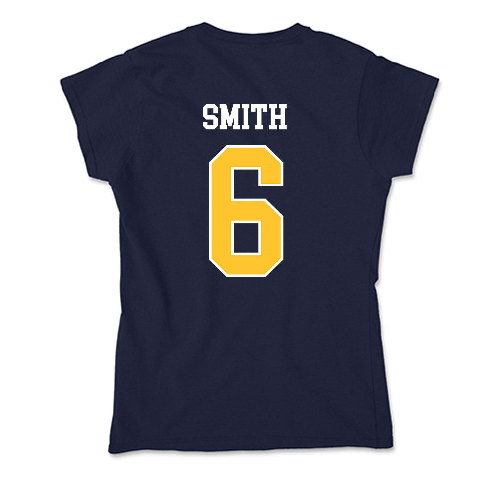 North Carolina A&T - NCAA Baseball : Tyler Smith - Soft Style Women’s T-Shirt-1