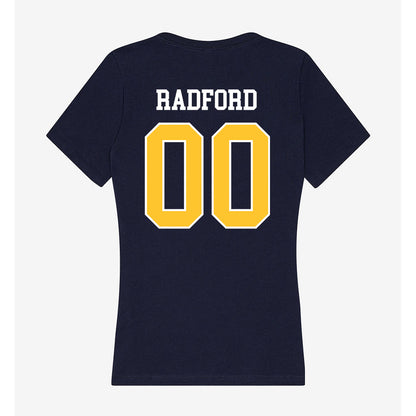 North Carolina A&T - NCAA Football : Terry Radford - Women's V-Neck T-Shirt-1
