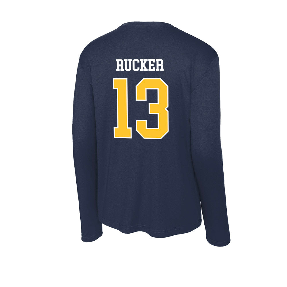 North Carolina A&T - NCAA Football : Anthony Rucker - Activewear Long Sleeve T-Shirt-1