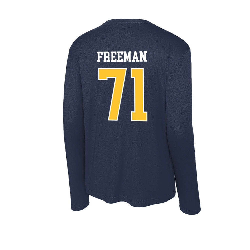 North Carolina A&T - NCAA Football : Jodi Freeman - Activewear Long Sleeve T-Shirt-1