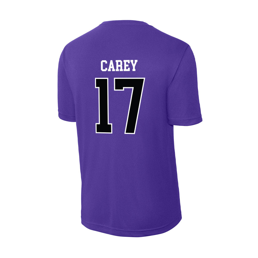 Stonehill - NCAA Women's Soccer : Katie Carey - Activewear T-Shirt-1