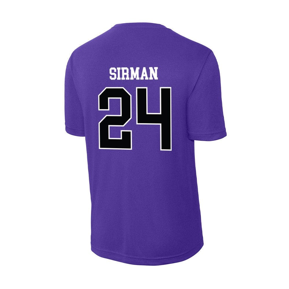 Stonehill - NCAA Football : Emory Sirman - Activewear T-Shirt-1