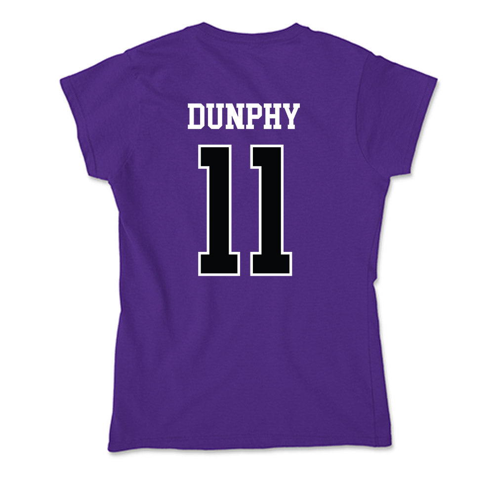 Stonehill - NCAA Football : Brigham Dunphy - Soft Style Women’s T-Shirt-1