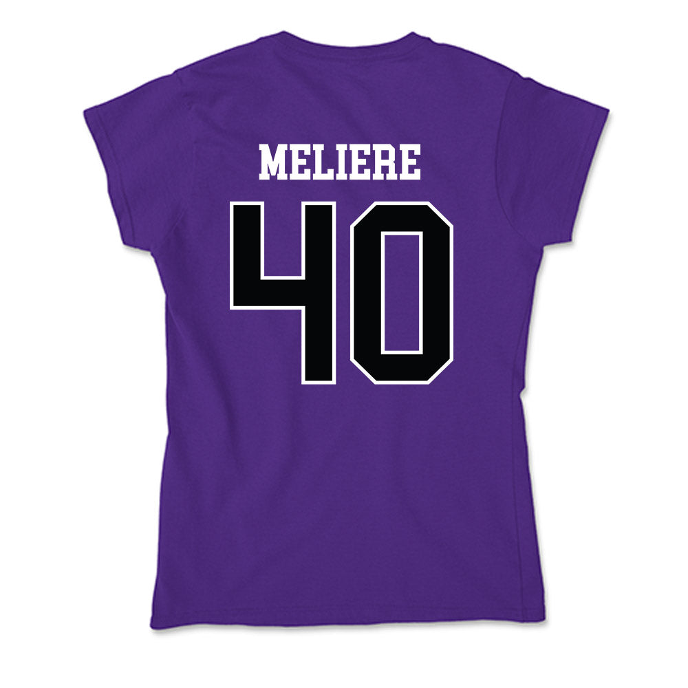 Stonehill - NCAA Baseball : Kenny Meliere - Soft Style Women’s T-Shirt-1