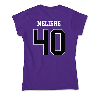 Stonehill - NCAA Baseball : Kenny Meliere - Soft Style Women’s T-Shirt-1