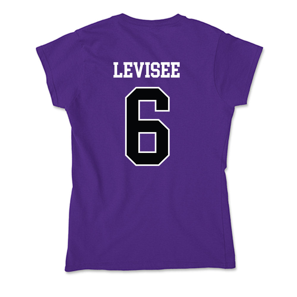 Stonehill - NCAA Men's Soccer : Tucker Levisee - Soft Style Women’s T-Shirt-1
