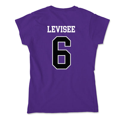 Stonehill - NCAA Men's Soccer : Tucker Levisee - Soft Style Women’s T-Shirt-1
