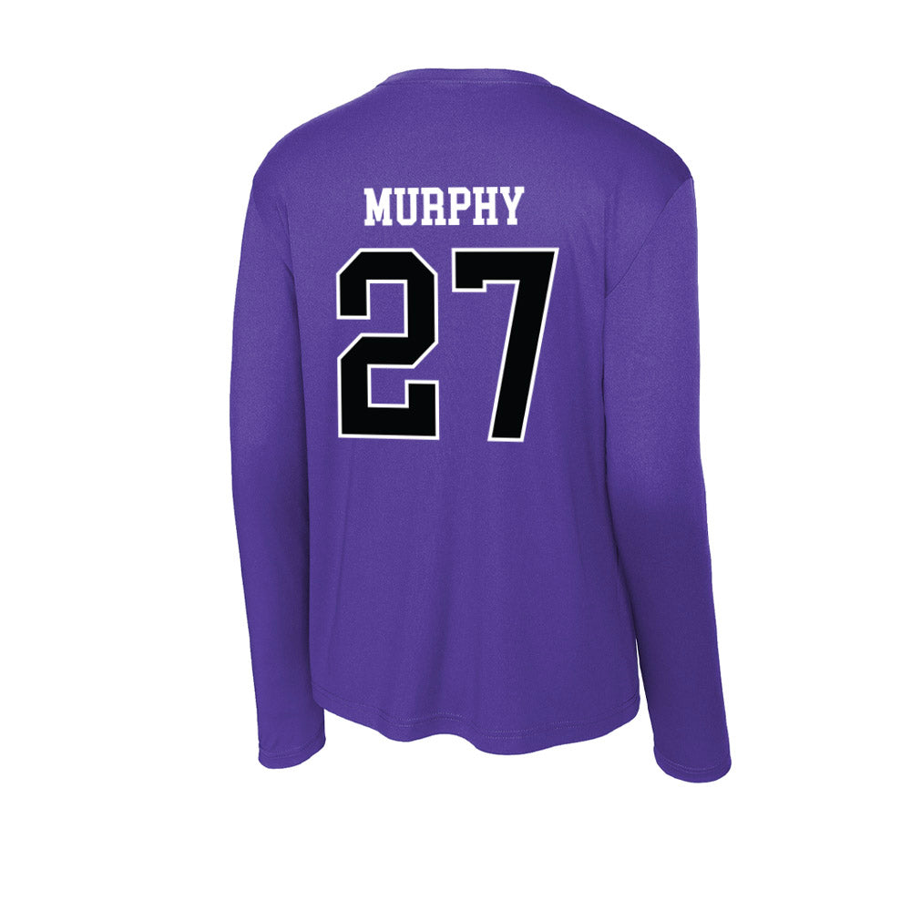 Stonehill - NCAA Women's Lacrosse : Grace Murphy - Activewear Long Sleeve T-Shirt-1