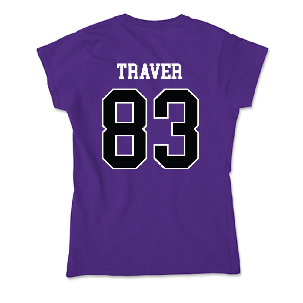 Stonehill - NCAA Football : Ashtin Traver - Soft Style Women’s T-Shirt-1
