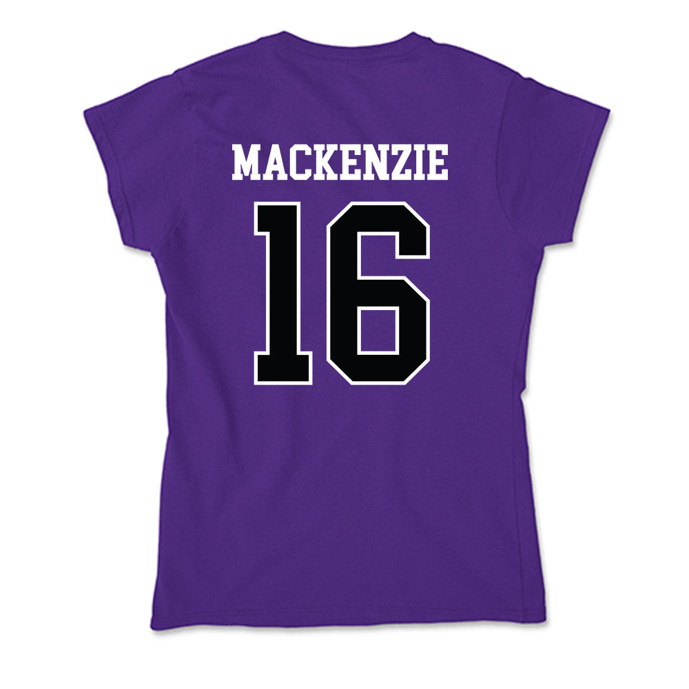 Stonehill - NCAA Football : Noah Mackenzie - Soft Style Women’s T-Shirt-1