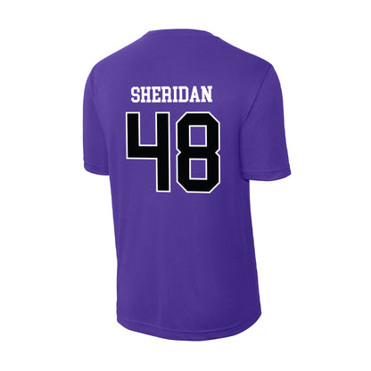 Stonehill - NCAA Football : Kevin Sheridan - Activewear T-Shirt-1