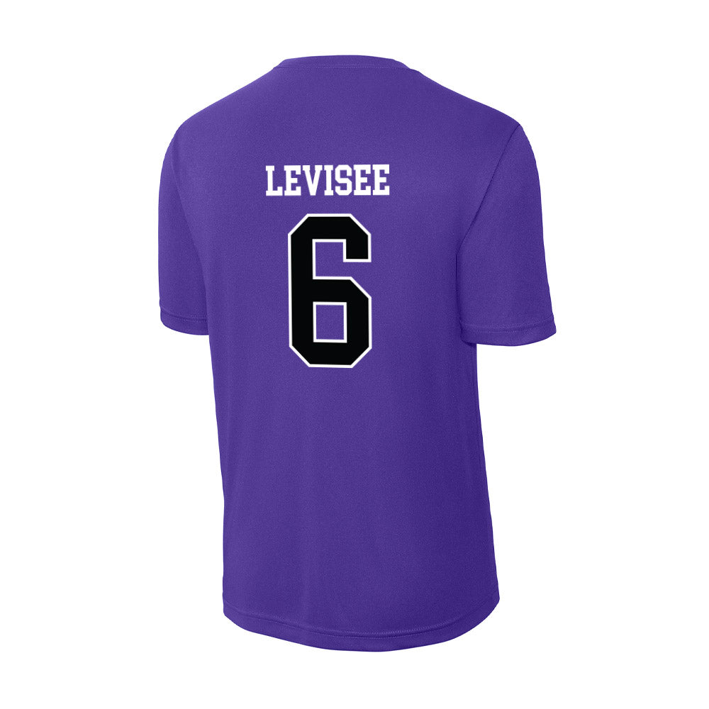 Stonehill - NCAA Men's Soccer : Tucker Levisee - Activewear T-Shirt-1