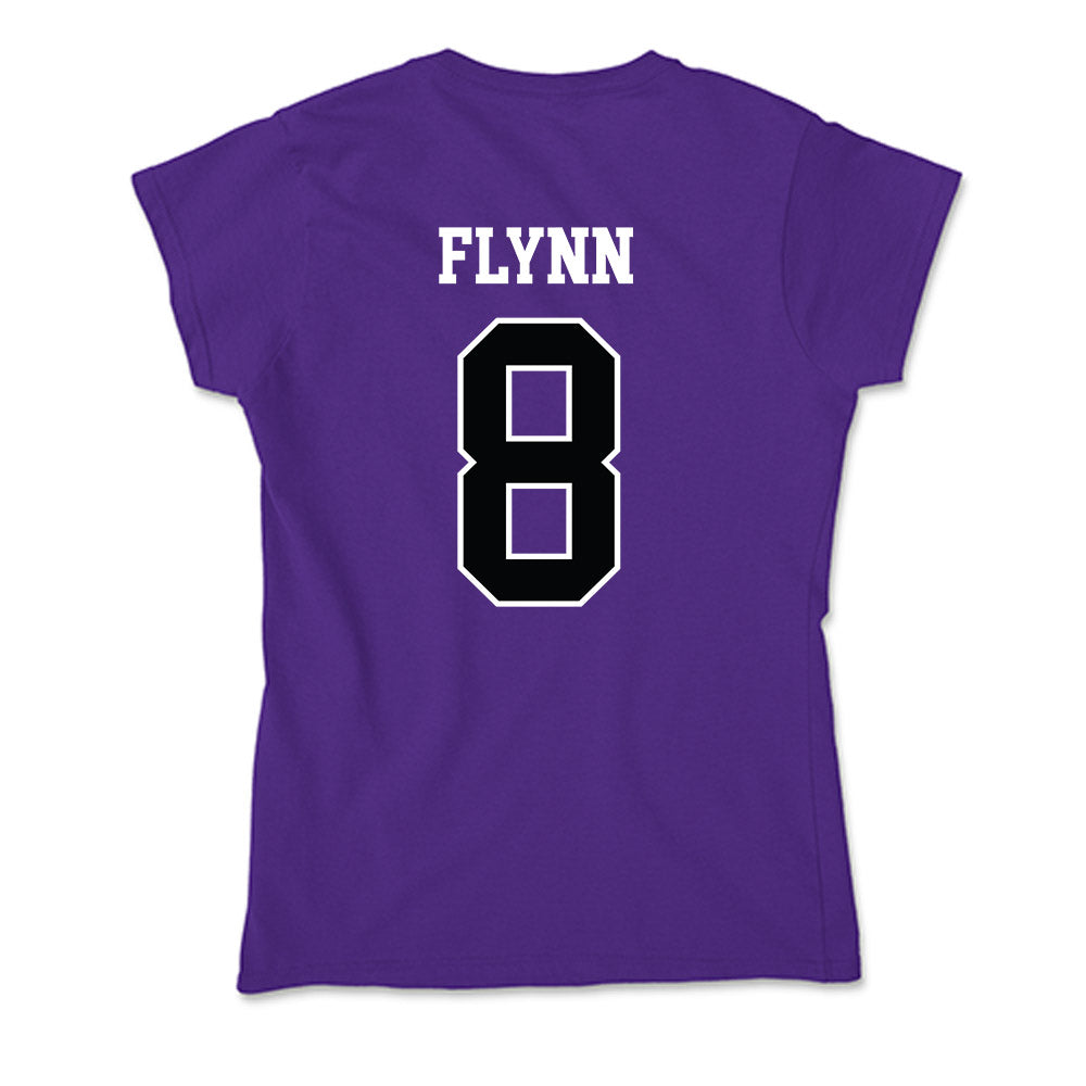 Stonehill - NCAA Football : John Flynn - Soft Style Women’s T-Shirt-1