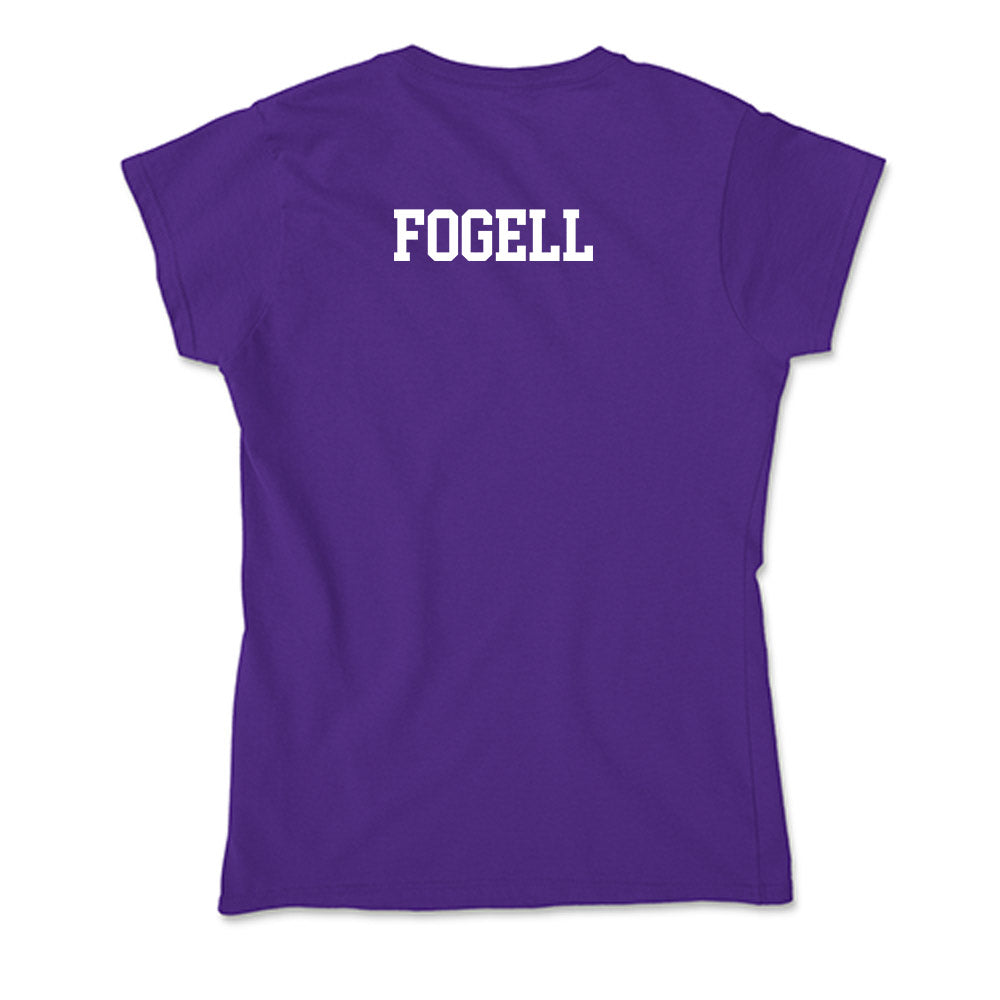 Stonehill - NCAA Equestrian : Hunter Fogell - Soft Style Women’s T-Shirt-1