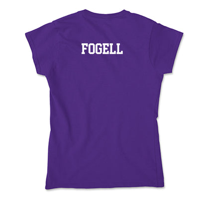 Stonehill - NCAA Equestrian : Hunter Fogell - Soft Style Women’s T-Shirt-1