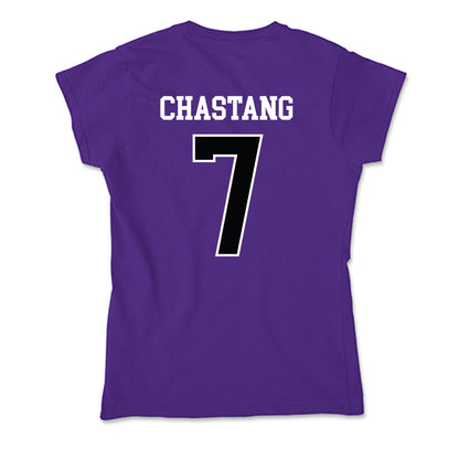 Stonehill - NCAA Men's Tennis : Alexis Chastang - Soft Style Women’s T-Shirt-1