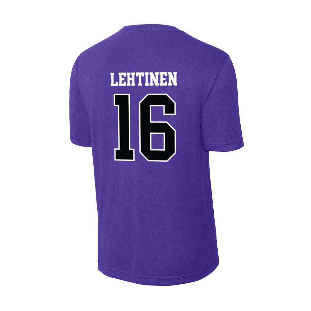 Stonehill - NCAA Men's Ice Hockey : Joel Lehtinen - Activewear T-Shirt-1