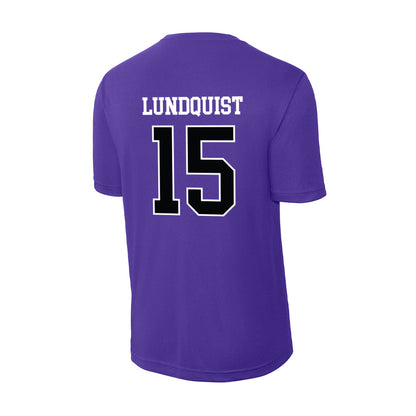 Stonehill - NCAA Baseball : Nick Lundquist - Activewear T-Shirt-1