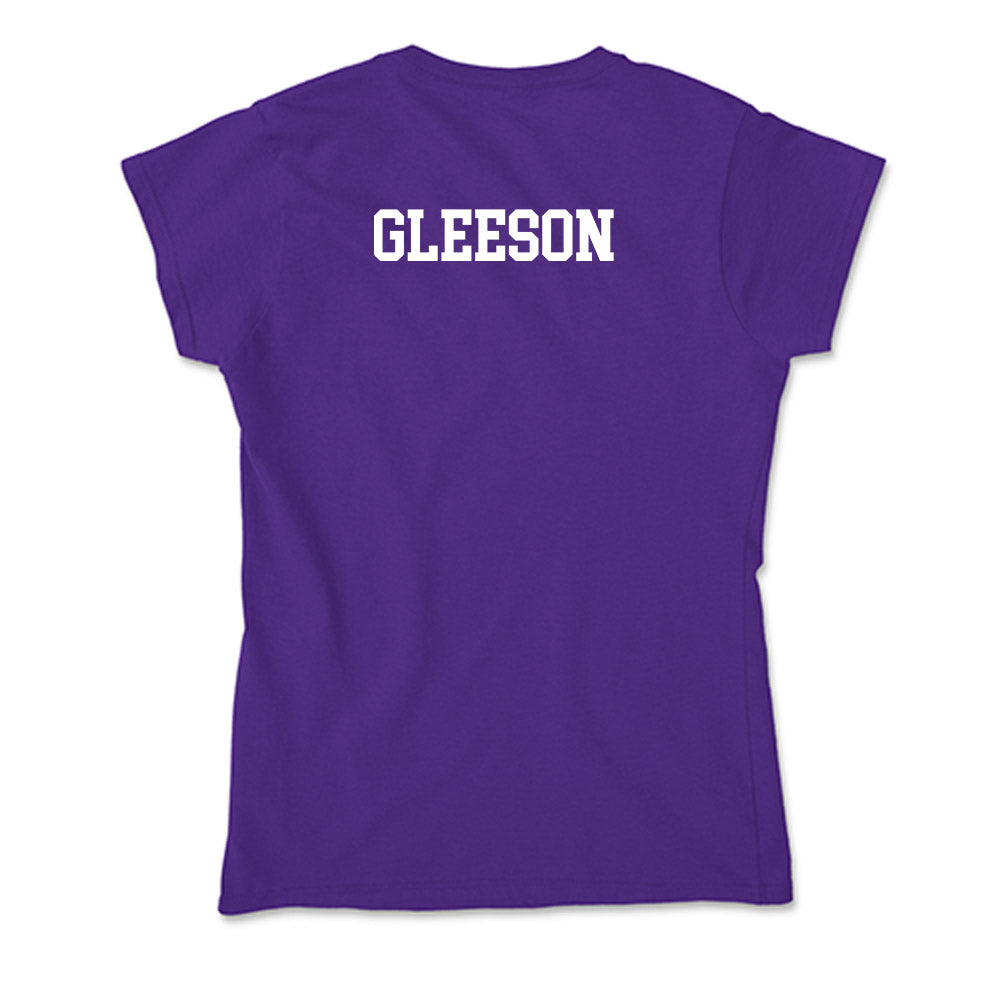 Stonehill - NCAA Men's Track & Field : Ayden Gleeson - Soft Style Women’s T-Shirt-1