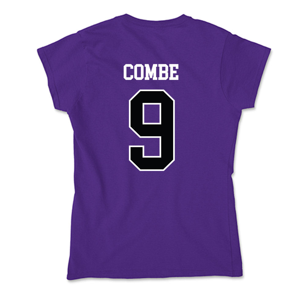 Stonehill - NCAA Women's Ice Hockey : Summer Combe - Soft Style Women’s T-Shirt-1