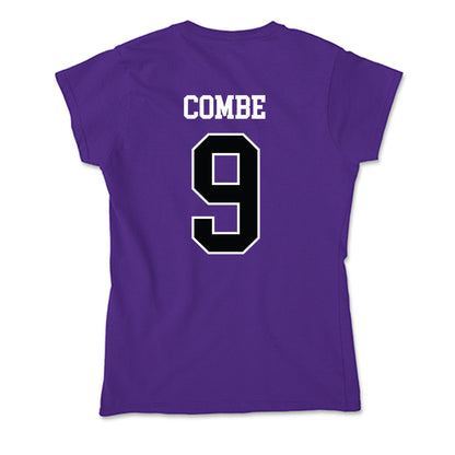 Stonehill - NCAA Women's Ice Hockey : Summer Combe - Soft Style Women’s T-Shirt-1