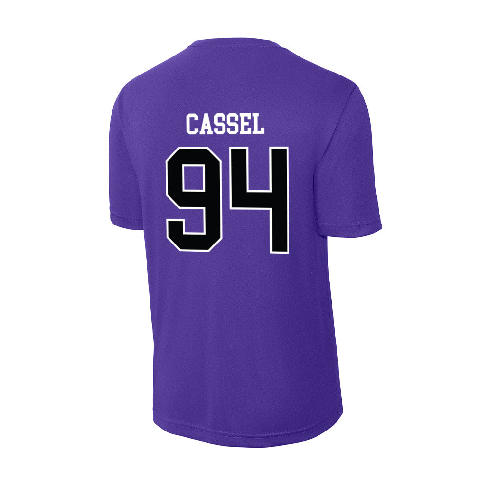 Stonehill - NCAA Football : Marcus Cassel - Activewear T-Shirt-1