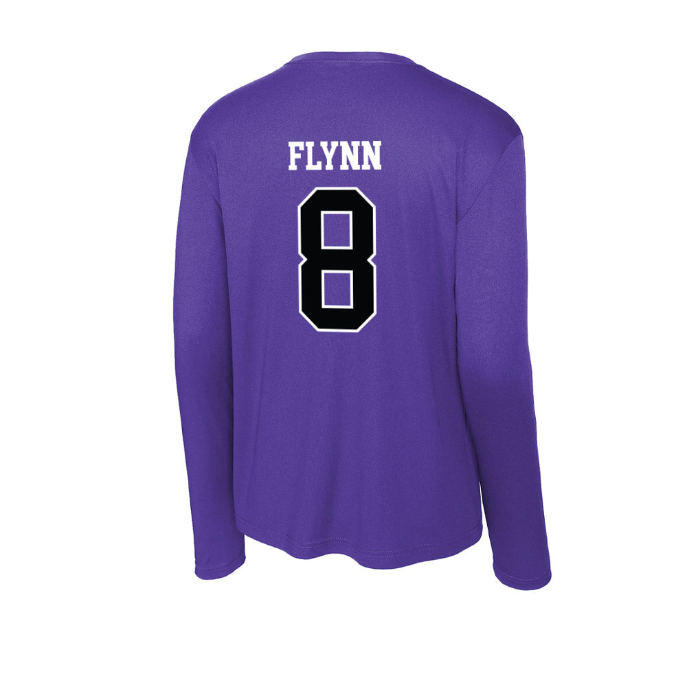 Stonehill - NCAA Football : John Flynn - Activewear Long Sleeve T-Shirt-1