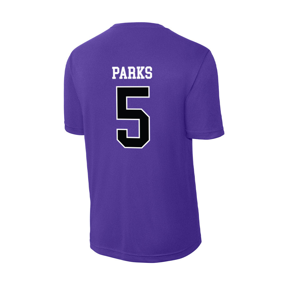 Stonehill - NCAA Baseball : Sam Parks - Activewear T-Shirt-1