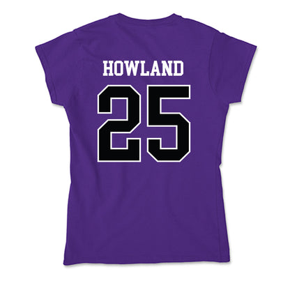 Stonehill - NCAA Baseball : Jamison Howland - Soft Style Women’s T-Shirt-1