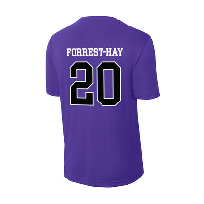 Stonehill - NCAA Men's Soccer : James Forrest-Hay - Activewear T-Shirt-1