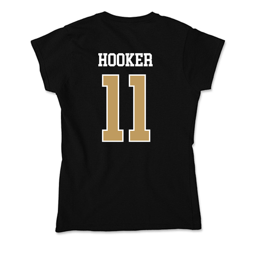 Husson - NCAA Women's Volleyball : Peyton Hooker - Soft Style Women’s T-Shirt-1