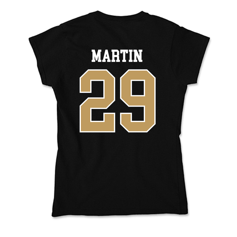 Husson - NCAA Football : Garrett Martin - Soft Style Women’s T-Shirt-1