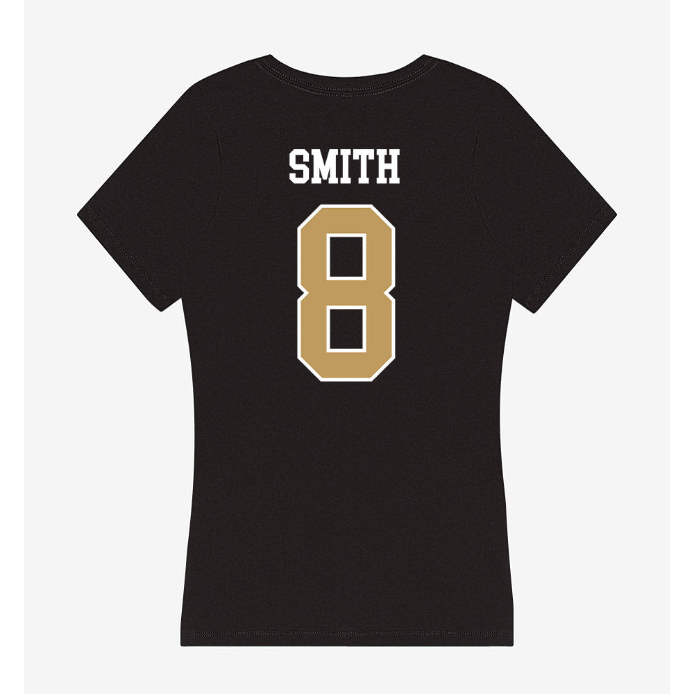Husson - NCAA Football : Kane Smith - Women's V-Neck T-Shirt-1