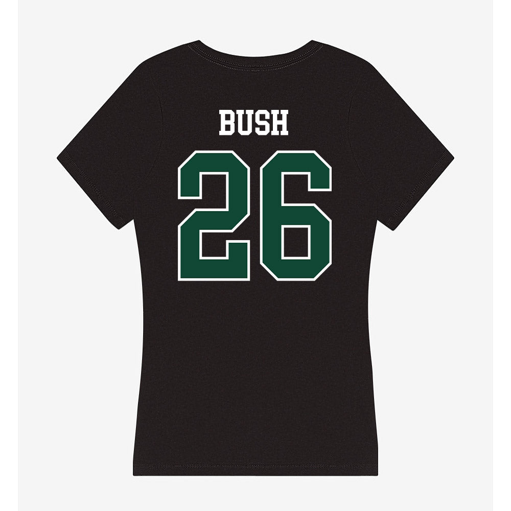 Tiffin - NCAA Baseball : Hayden Bush - Women's V-Neck T-Shirt-1