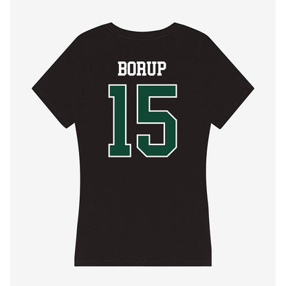 Tiffin - NCAA Men's Lacrosse : Blake Borup - Women's V-Neck T-Shirt-1