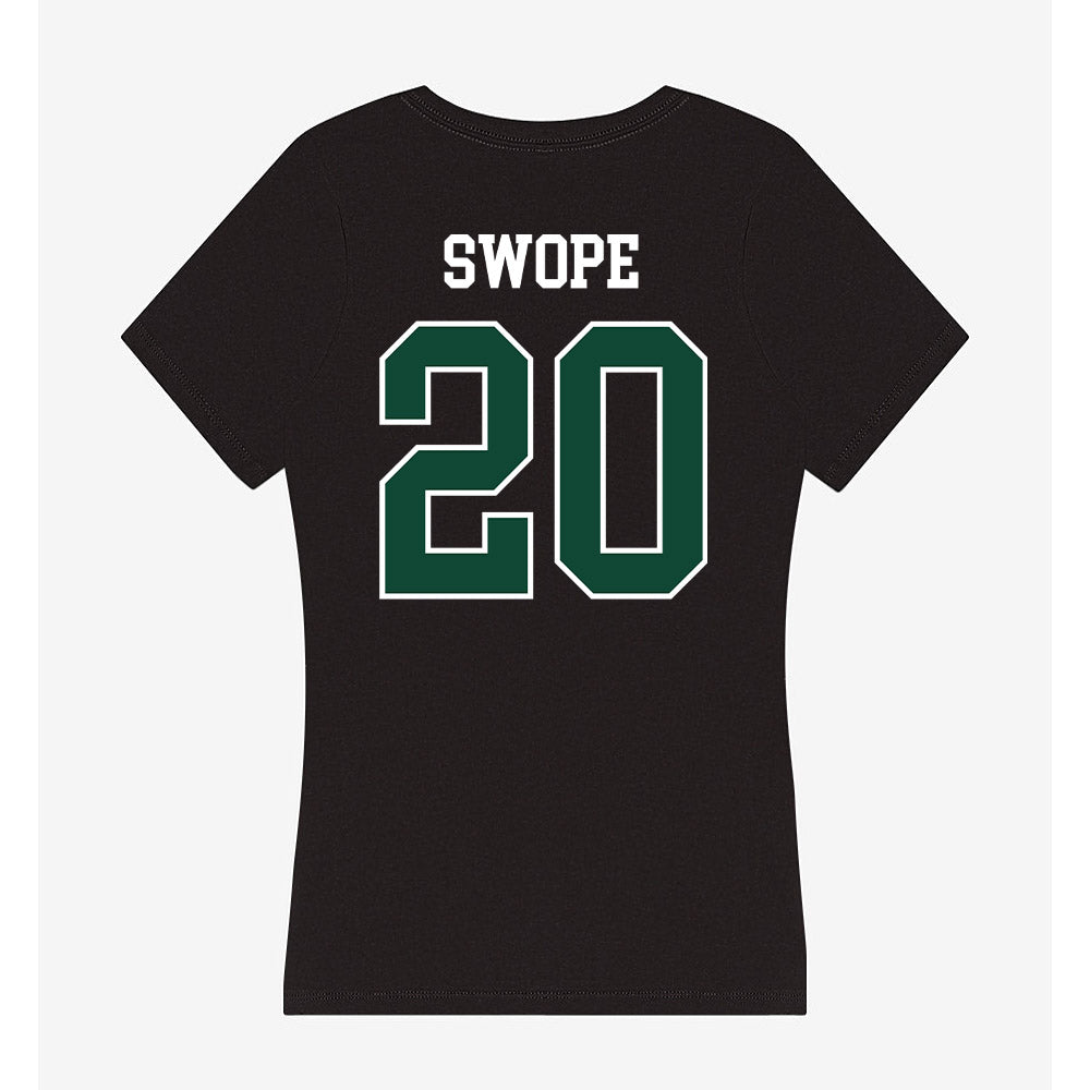 Tiffin - NCAA Baseball : Brandon Swope - Women's V-Neck T-Shirt-1