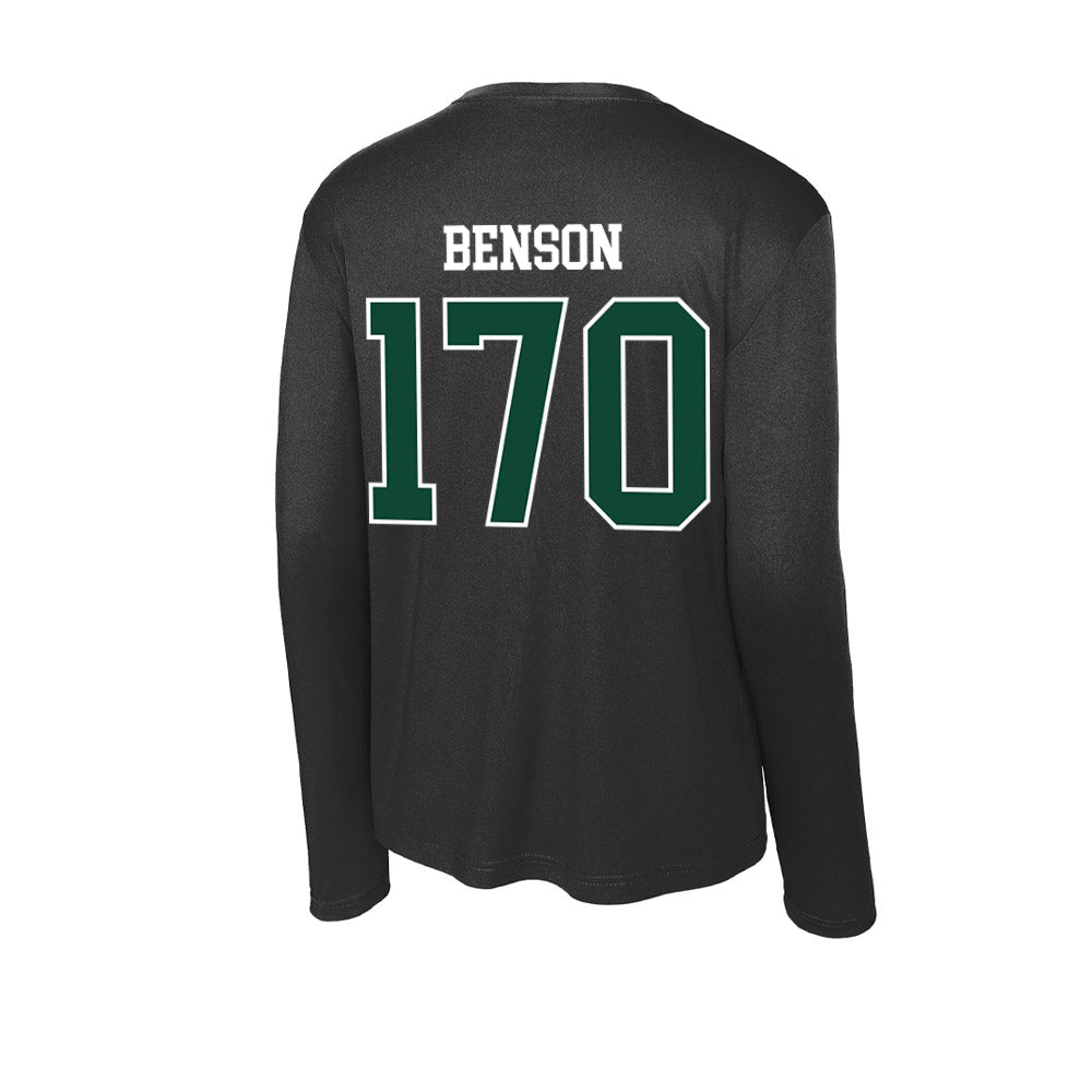 Tiffin - NCAA Wrestling : Brayden Benson - Activewear Long Sleeve T-Shirt-1